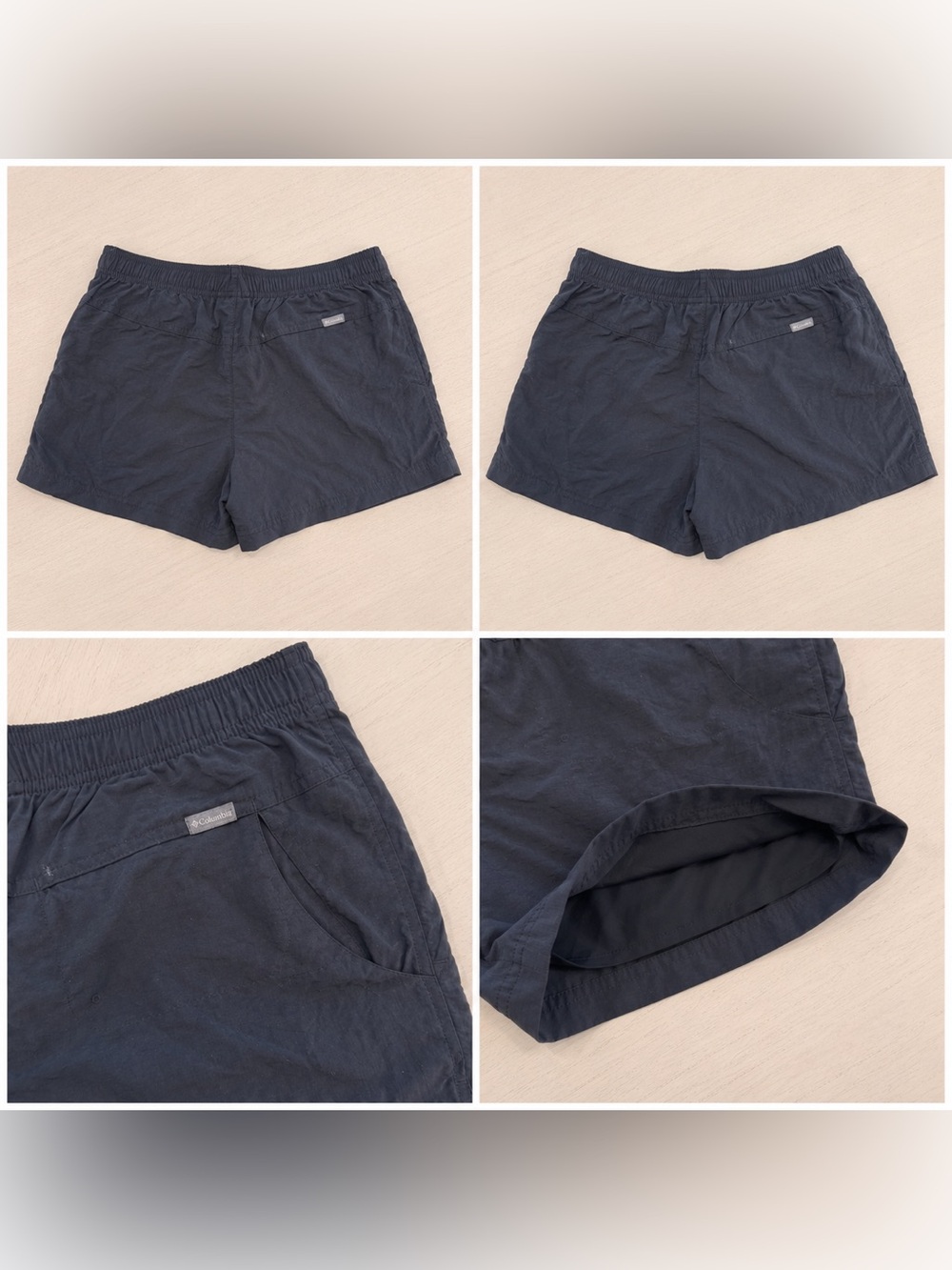 Columbia Navy Women's Sandy River 3" Shorts